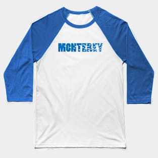 Monterey California with fish Baseball T-Shirt